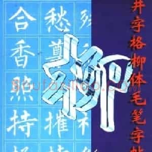 楷书教学《井字格柳体毛笔字帖》