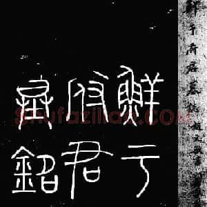 赵孟頫34岁小楷《鲜于光祖墓志》附题跋
