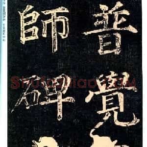 王羲之书法集字《普觉国师碑铭帖》