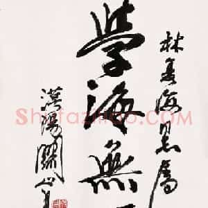 岭南国画大师关山月书法作品欣赏