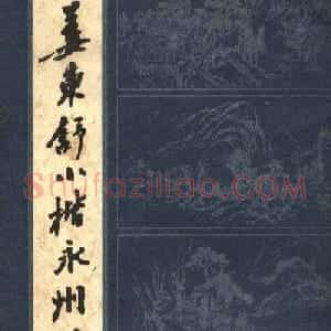 姜东舒小楷字帖欣赏《永州八记》