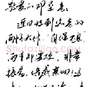 薄熙来书法信札欣赏