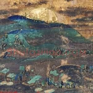 五色装饰经欣赏《法华经普门品》日本京都国立博物馆藏