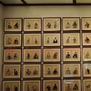 清代彩绘册页《戏曲人物百图》美国大都会博物馆藏