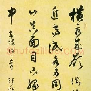 张桂光书法作品欣赏