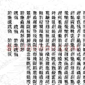 西夏文心经和魏领小楷心经