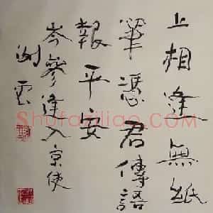 谢云书法作品欣赏