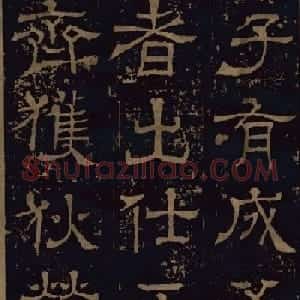 三国隶书碑刻欣赏《王基断碑》